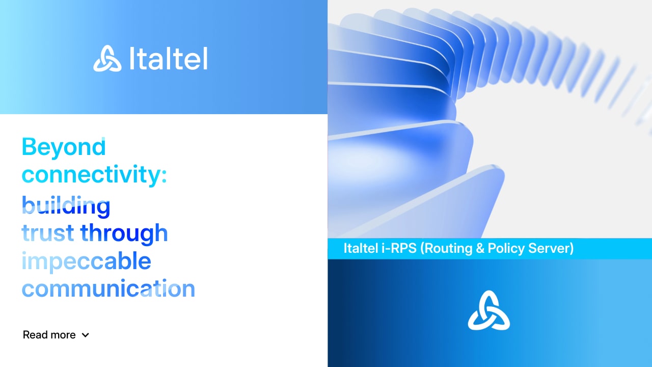 Italtel, dettaglio di comunicazione corporate mercato DACH