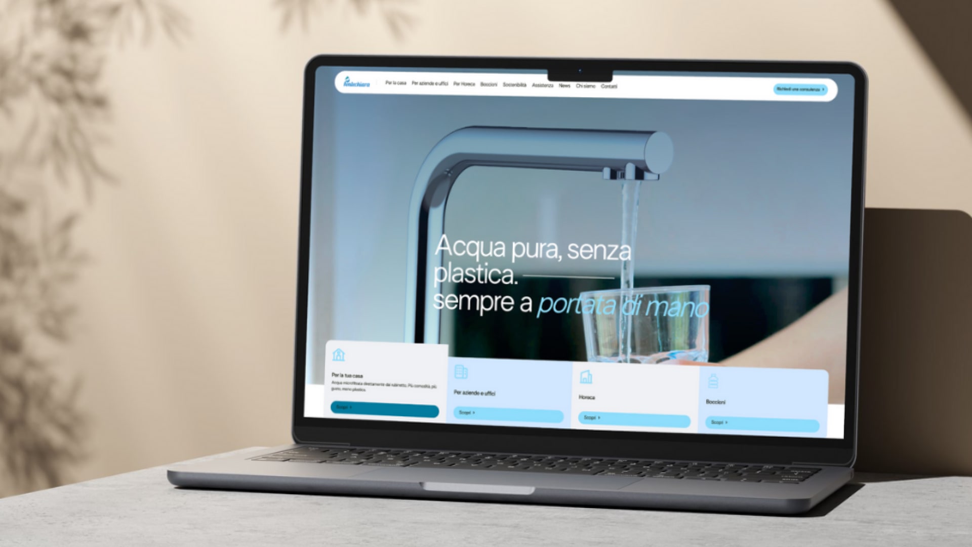 Fontechiara, sezione blog con articoli e layout editoriale